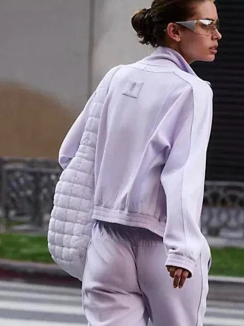 Free People FP Movement Play Maker Jacket Lavender NWT Size XL